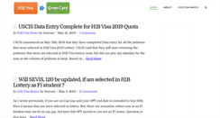 Desktop Screenshot of h1bvisa2greencard.com